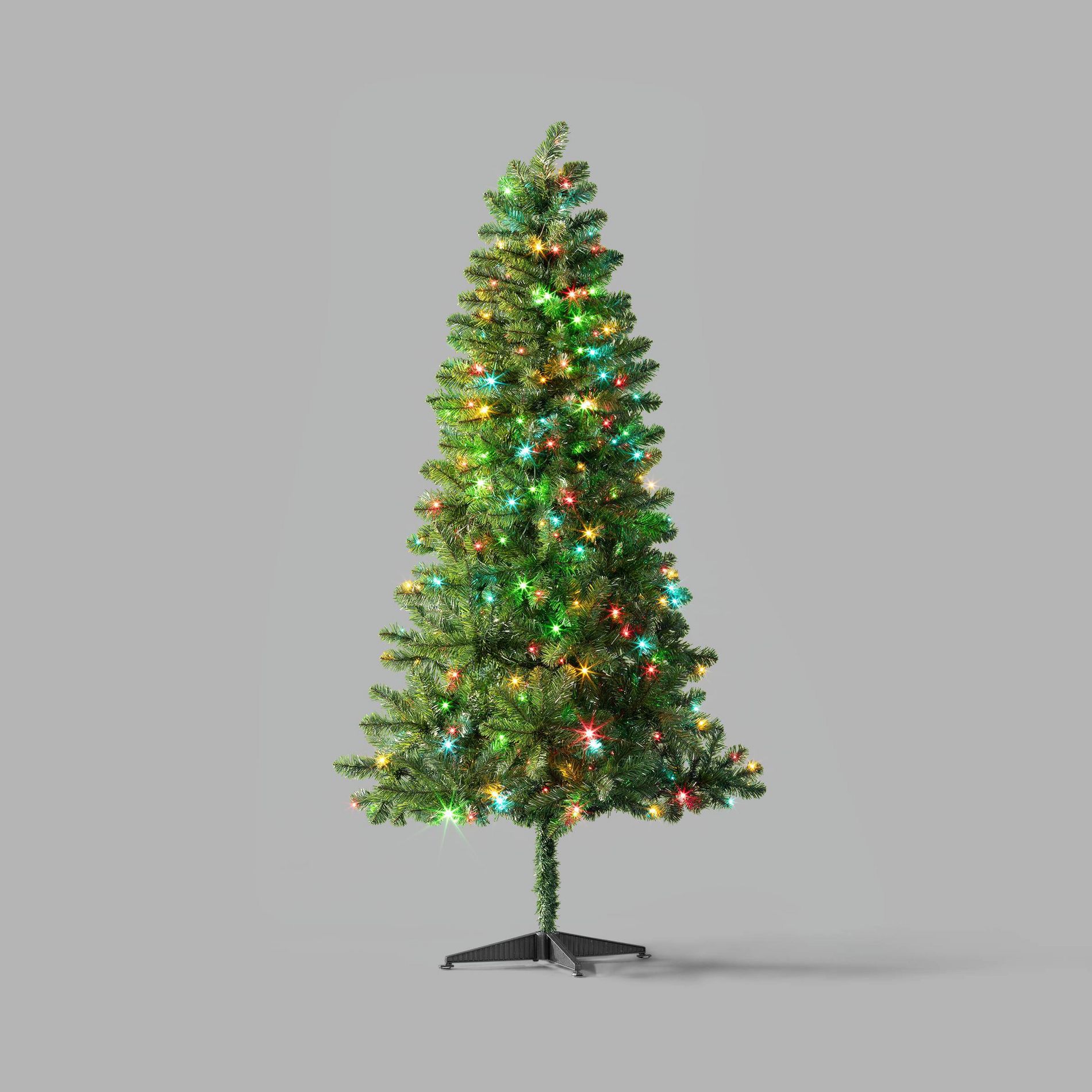 6.5' Alberta Spruce LED Pre-Lit Artificial Christmas Tree Bicolor Lights with Twinkle - Wondershop™