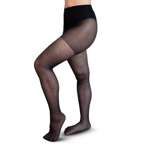 Lechery Women's Cross Pattern Tights (1 Pair) : Target