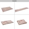 SKRAN Machine Washable Area Rugs, Low-Pile, Non-Slip, Non-Shedding, Foldable, Kid & Pet Friendly for Living Room, Bedroom, Kitchen  (Beige) - 4 of 4