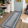 Machine Washable Indoor Modern Throw Carpet Soft Non Slip Area Rugs for Bedroom Living Room - 2 of 4