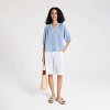 Women's Elbow Sleeve Button-Down Blouse - Universal Thread™ - 4 of 4