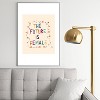 Valeria Frustaci The future is female Metal Framed Art Print - Deny Desings - 2 of 3