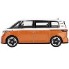 Volkswagen ID.Buzz Van Candy White and Energetic Orange Metallic Limited Edition 1/64 Diecast Model Car by Mini GT - 2 of 4