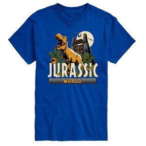 Men's - Jurassic Park - Jurassic World T Rex Short Sleeve Graphic T-Shirt - 1 of 3