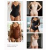 SHAPELLX Shapewear for Women Tummy Control Half Body Shaper Snatched Zipper Butt Lifting Faja Colombiana Bodysuits for Women—Black 38 - 2 of 3