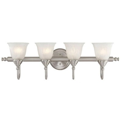 Savoy House Brunswick 4 - Light Vanity in  Satin Nickel