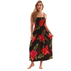 Just Love Floral Print Tube Sundress - Swimwear Cover Up Summer Dress for Women - 1 of 3