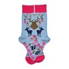 Reindeer in the Mountains Holiday Socks from the Sock Panda (Men's or Women's Sizes, Adult Large or Adult Medium) - 4 of 4