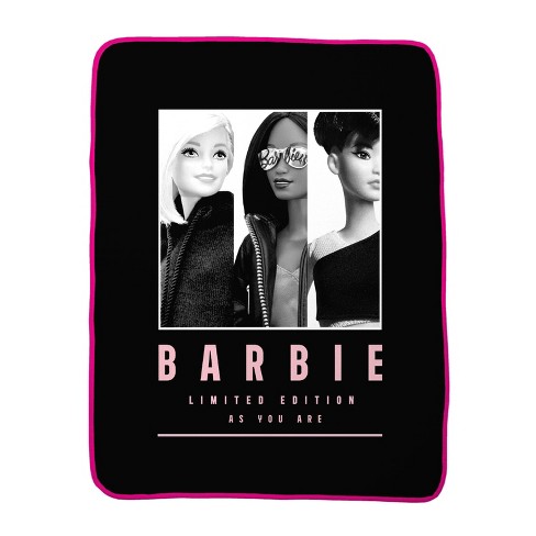 Black discount barbie blanket