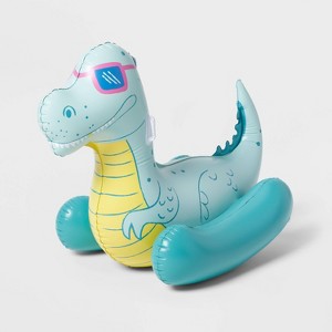 Dino Ride On Water Floats and Inflatables - Sun Squad™: Novelty Pool Toy - 1 of 4