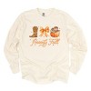 Simply Sage Market Coquette Howdy Fall Garment Dyed Long Sleeve - 2 of 4