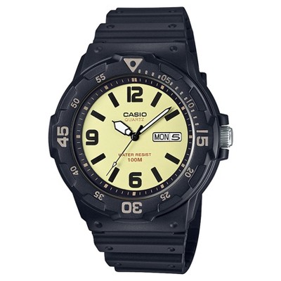 casio large face digital watch