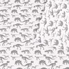 Tadpoles 4-Piece Dinosaur X-ray Sheet Set | 1 Full Flat Sheet, 1 Full Fitted Sheet & 2 Queen Pillowcases | Grey - image 4 of 4