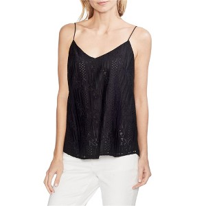 Vince Camuto Womens Lace Overlay Cami Tank Top - 1 of 1