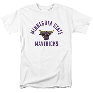 Men's Minnesota State University Mankato Official MSU Mavericks Logo T-Shirt MSU Mavericks Logo - 1 of 4