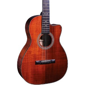 Recording King RP2-729-C Tonewood Reserve Koa 00 Cutaway Acoustic Guitar Natural - 1 of 4