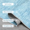 Modern Washable Rugs Abstract Area Rug Non Slip Low Pile Accent Rugs for Living Room Bedroom - 4 of 4