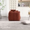 CAVINAS Soft Sofa Chair with High Resilience Foam Core, Square Recliner Sofa, Loveseat Sofa for Living Room - 4 of 4