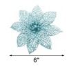 Unique Bargains 10-Pack Christmas Tree Decorative Ornaments Artificial Flowers - 2 of 3