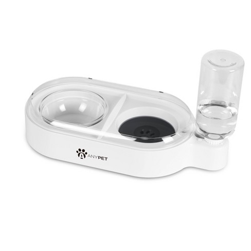 ELS PET 2-in-1 Elevated Dog Bowls 4 Height Adjustable Raised Dog