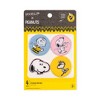 Yoobi 4pk Peanuts Sticker Patches Snoopy Dance - 3 of 4