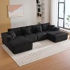 Sectional Cloud Couch with L-Shape Chaise,Modern Modular Sofa with Deep Seat, Upholstered Couches for Living Room Bedroom,No Assembly Required - 2 of 4