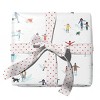 Two-Sided "Winter Wonderland" Heavyweight Christmas/Holiday Gift Wrap by Ramus & Co (Eight Sheets) - 3 of 4