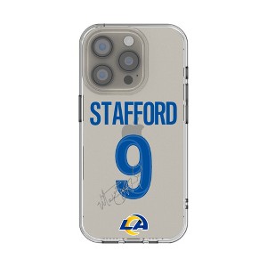 NFL Los Angeles Rams Players Game Tactic Clear Cell Phone Case for Apple iPhone - 1 of 4