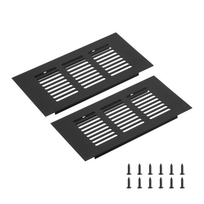 Unique Bargains Rectangle Ventilation Grille, Aluminum