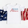 The Juniper Shop God Bless America Stars And Stripes Youth Short Sleeve Tee - 2 of 2