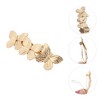 Unique Bargains Fashion Butterflies Hair Clips Gold Tone 1 Pc - 3 of 4