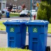 Avery Recycle Stickers, Green Recycle Signs for Bins, Containers, Trash Cans and Walls, Waterproof, UV Resistant, Preprinted, 4" x 4", 8 Total - 4 of 4