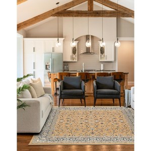 Unique Loom Narenj Collection Area Rug - Leeds - 1 of 4