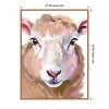 Amanti Art Schaf Sheep by Ohkimiko  Framed Canvas Wall Art - 3 of 4