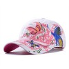 Anna-Kaci Women's Embroidered Butterfly Baseball Cap with Floral Sequin Accents and Curved Brim for Artistic Casual Style - 2 of 3
