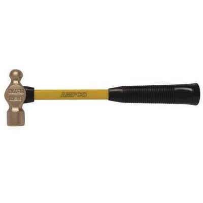 AMPCO H-212FG 16 oz. Ball Peen Hammer, 11" Fiberglass Handle