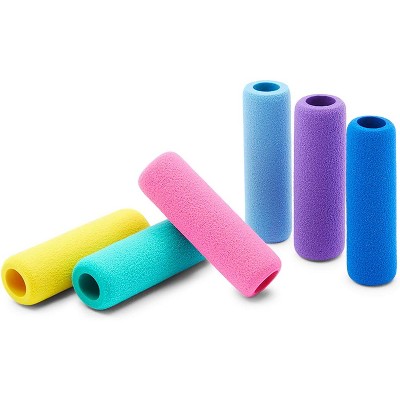 Bright Creations 48 Pieces Foam Pencil Grips for Kids, Back to School Supplies, 6 Colors