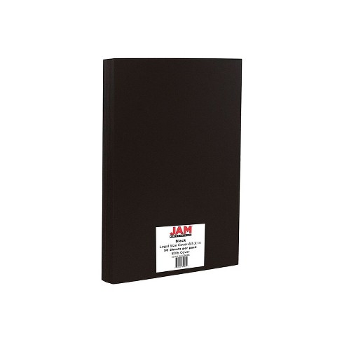 LUXPaper 8.5 x 11 Cardstock, 100 lb. Midnight Black, 250/Pack 