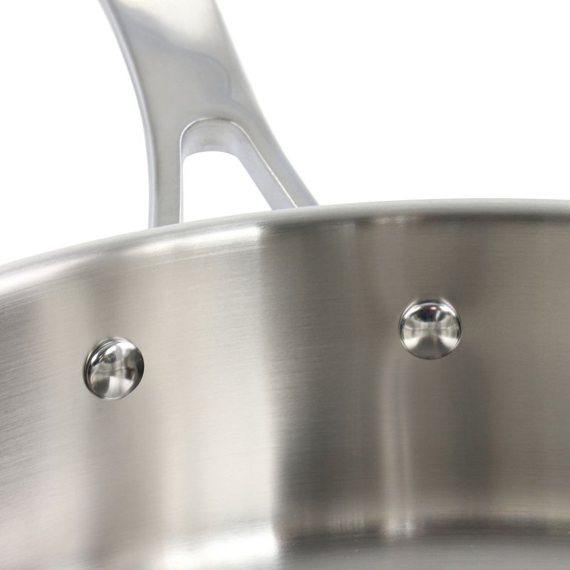 Martha Stewart Everday Midvale 4 Quart Stainless Steel Saute Pan with Lid, 5 of 7