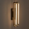 CityFurn Modern LED Wall Sconce with Crystal Glass - 2 of 4