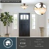 VAXCEL Monrovia 17-in W Dual Mount Semi Flush Ceiling Light or Pendant - 2 of 4
