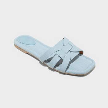 Women's Edna Slide Sandals with Memory Foam Insole - Universal Thread™