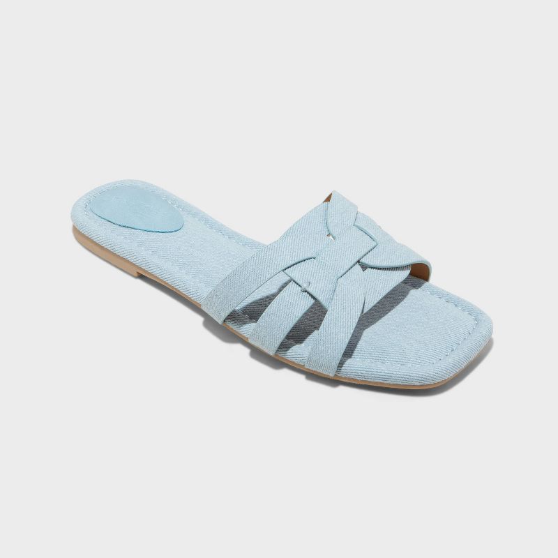 Women's Edna Slide Sandals with Memory Foam Insole - Universal Thread™, 1 of 16