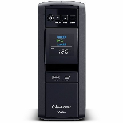 CyberPower PFC Sinewave UPS CP1000PFCLCD 1000VA Mini-Tower