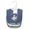 Hudson Baby Infant Boys Cotton Bibs, Green Farm Animals, One Size - 2 of 4