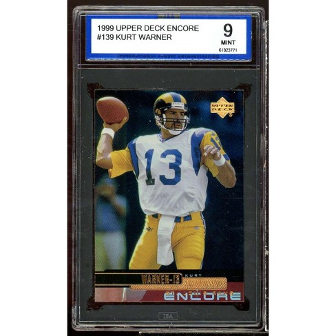 Kurt Warner Rookie Card 1999 Upper Deck Encore #139 Isa 9 Mint : Target