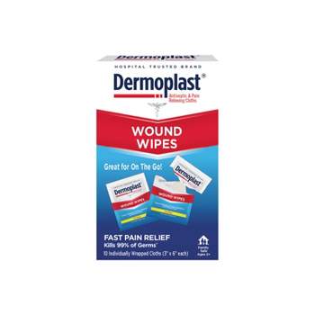 Dermoplast Wound Wipes - 10ct