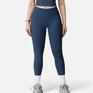 Anna-Kaci Active Women's High Waist Seamless Leggings with Tummy Control and Sculpting Fit for Active or Casual Everyday Wear - 1 of 4