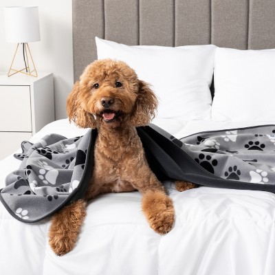PetAmi Waterproof Dog Blanket, Pet Cat Puppy Couch Cover Protection, Fleece Washable Reversible Soft Plush Throw