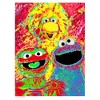 Junior's Sesame Street Trio Saturated Painting T-Shirt - image 2 of 4